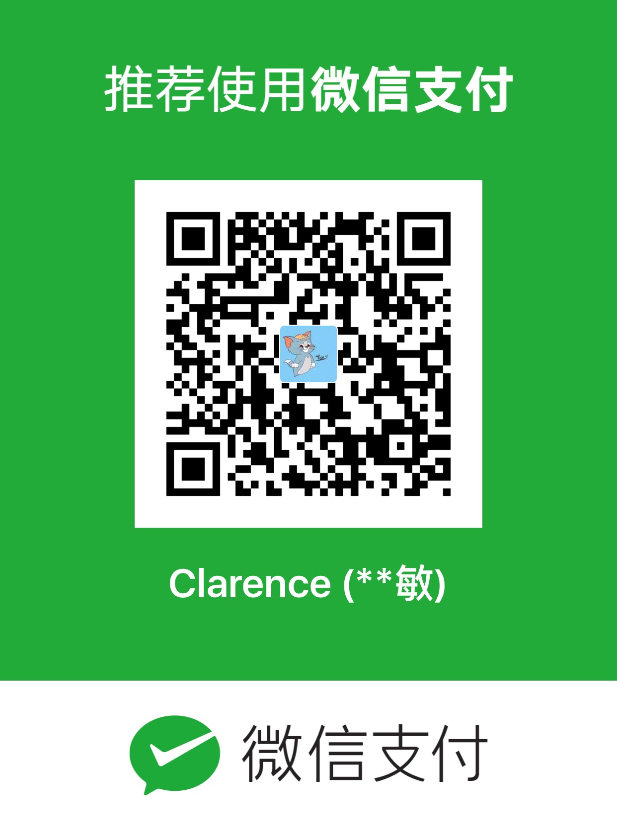 ClarenceChen WeChat Pay